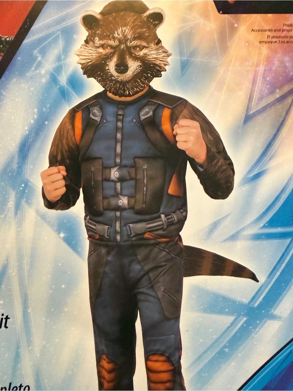 Guardians Of The Galaxy Vol. 2  Rocket Child Kid Youth Costume Small 4-6
